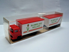 Wiking 426 Magirus Deutz LKW Lastzug mit Tandemanhänger 1:87