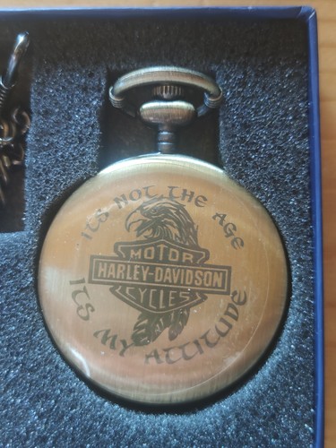 Harley davidson taschenuhr mit - harley,