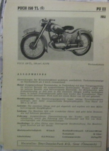 Puch 150 150tl - puch,
