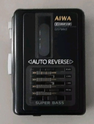 Aiwa walkman g57mk - aiwa, hs-g57mk