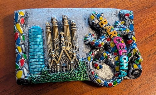 Barcelona souvenir magnet - souvenir,