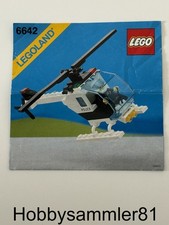 Lego 6642 Legoland Town Bauanleitung Police Helicopter - Polizeihubschrauber