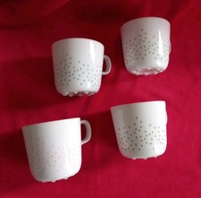 4 x IKEA Tasse Becher Spotty