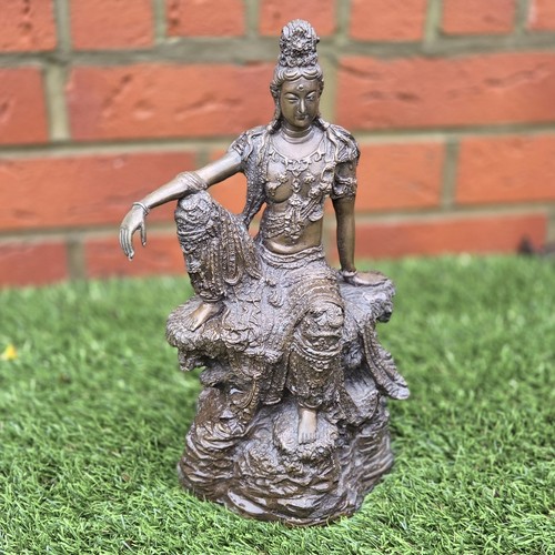 Schwere bronzeguss guanyin - bronzeguss,