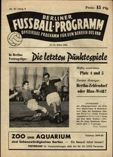 13./14.03.1954 Hertha BSC -