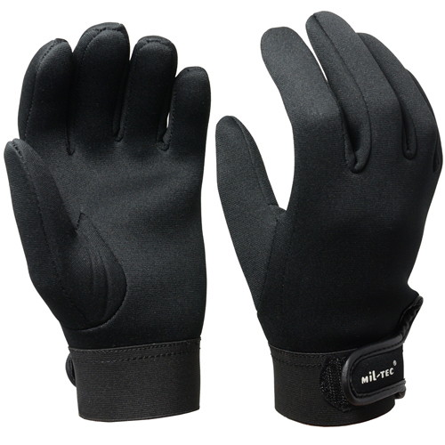 Schwarze neopren handschuhe - handschuhe,
