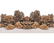 Aquariumdekoration-Set AQUAPET Drachensteine Mix 10 Kg Steine ca. 10 - 35cm, Ohk