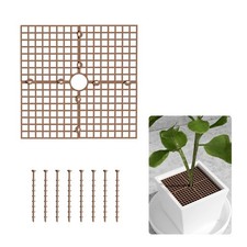 4 Blumentopfgitter Abdeckungen