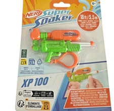 Hasbro - Nerf Super Soaker Wasserpistole XP100 Schlüsselanhänger mini Pistole