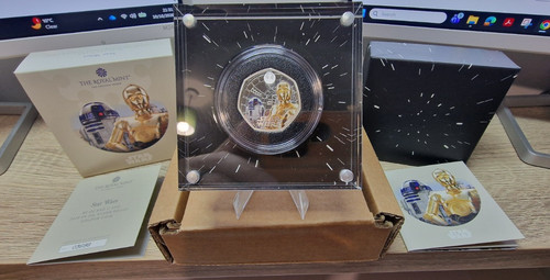 Royal mint star - royal, r2-d2
