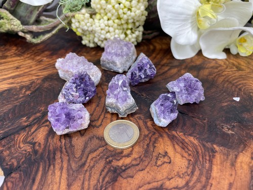 Amethyst kristall stufe - kristall,