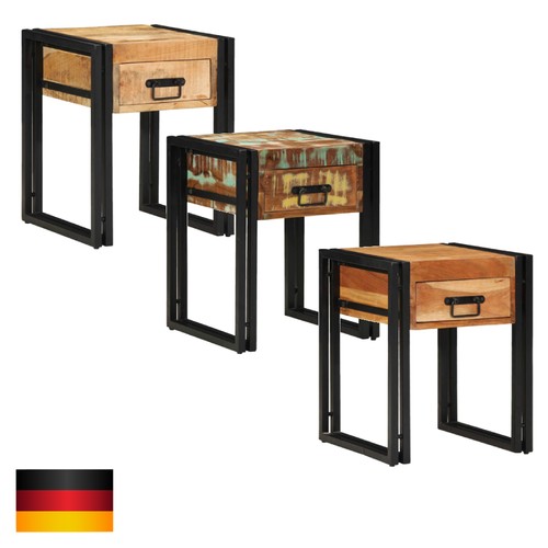 Beistelltisch mit schublade - beistelltisch,