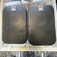 JBL Control One 50W 2-Wege-Regallautsprecher - Schwarz, Paar