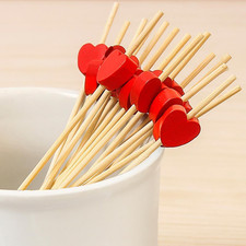 Holz Fingerfood Spieße 100
