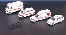 HERPA  H0 Exclusiv Serie Einsatzfahrzeughe Rettungswagen Malteser No 2 3 4 5 OVP