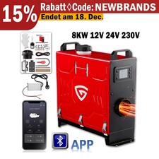 8KW 12V 24V 230V Diesel