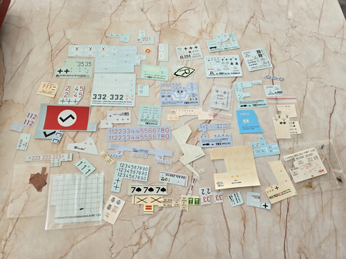 Großes konvolut decals - großes,