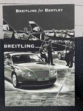 Breitling  for Bentley Leinwandbild  Wandbild  80x56x1 cm Sehr selten