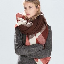 XXL KARO SCHAL TARTAN SCARF