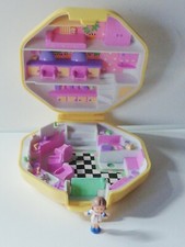 Polly Pocket Bluebird Polly's Friseursalon Friseur 910581 Figur Pixie Puppe 