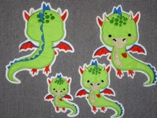 Drache Vorderseite Rückseite