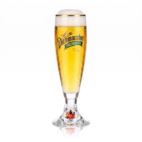 Dithmarscher bier glas 2l - dithmarscher, 0,2l