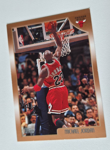 Michael jordan 1998 topps 77 - 1998,