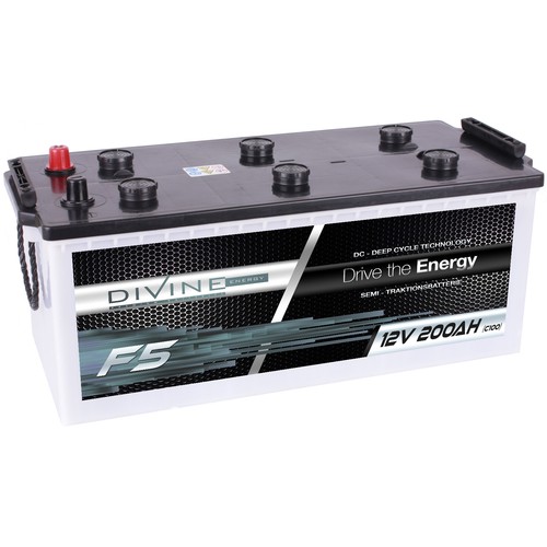 Divine 12v 200ah batterie - 12v,