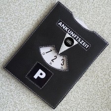 Leder Luxus Parkscheibe mit