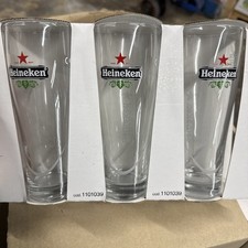 Vintage Set of 3 HEINEKEN .25L