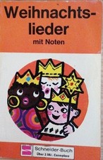 Weihnachtslieder mit Noten