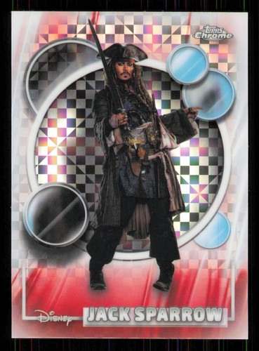 Jack sparrow topps - topps, chrome
