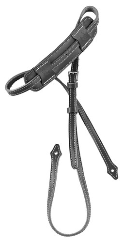 Bequemer ledergurt schwarz - bequemer, in