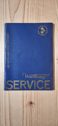 Wartburg service 1972 veb - wartburg,