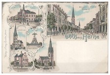S6113/  Gruß aus Herne Litho