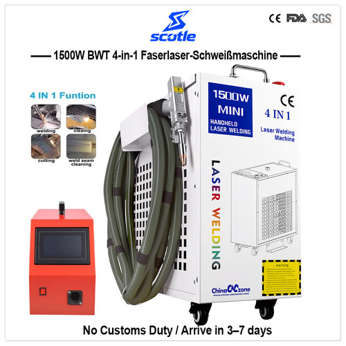 1500w bwt 4in1 faserlaser - 1500w,