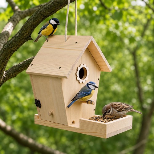 Vogelhaus bausatz holz - vogelhaus,
