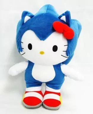 Sega hello kitty - kitty, sonic