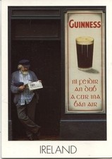 Alte Postkarte - Guinness - Ireland