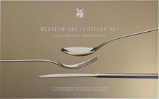 WMF BESTECK SIGNUM 30-TEILIG GOLD EDITION EDELSTAHL POLIERT