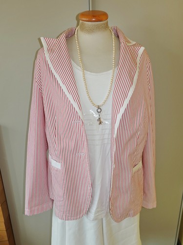 Blazer hirsch marinelook weiß - blazer,