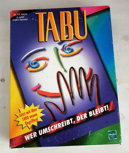 Tabu gesellschaftsspiel - tabu,
