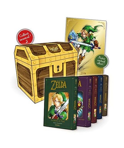Zelda manga coffret soleil - manga,