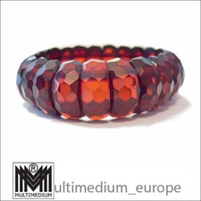 Art Deco Bakelit Armband red