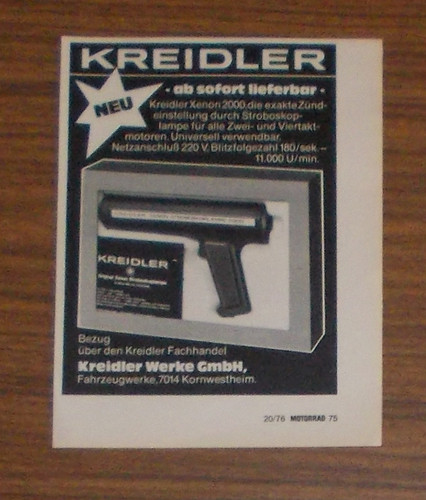 Seltene werbung kreidler xenon - werbung,