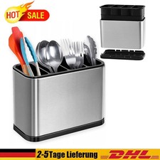 NEU Edelstahl Besteckkasten