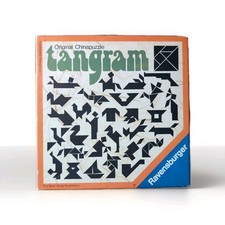 Tangram Ravensburg 70er Jahre Vintage Spiel