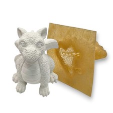 Latex Gießform kleiner Drache