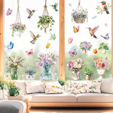 Fensterbilder Frühling Sommer