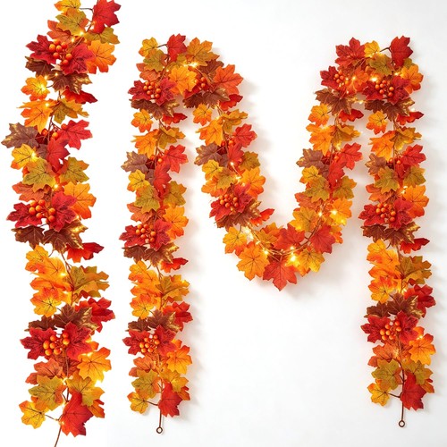 Herbstgirlande led - herbstgirlande,